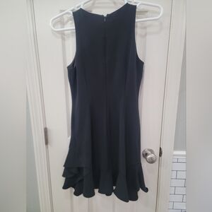 Cynthia Rowley Black High Low Dress
